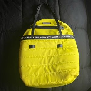 Chartreuse Steve Madden Purse/ Backpack